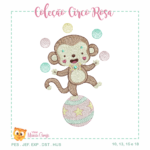 Matrizes de Bordado e Projetos na Bordadeira - COMBO Coleções Circo - Imagem 63