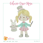 Matrizes de Bordado e Projetos na Bordadeira - COMBO Coleções Circo - Imagem 62