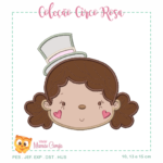 Matrizes de Bordado e Projetos na Bordadeira - COMBO Coleções Circo - Imagem 33