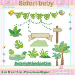 Matrizes de Bordado - Coleção Safari Baby - Imagem 2