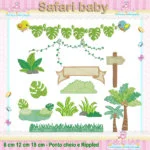 Matrizes de Bordado - Coleção Safari Baby - Image 2