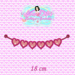 Matrizes de Bordado - Ursinha com flores - Image 6