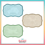 Matriz de Bordado - Coleção Moldura Tag Brinquedos - Quilting Trapunto - BM