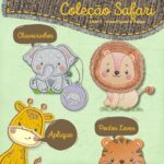 Matrizes de Bordado - Animais Safári - [3 coleções em 1]