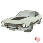 Matriz de bordado Carro Maverick