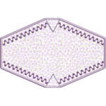Pacote com 10 Máscaras Adulto Totalmente Bordada - Image 2