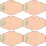 27 Máscaras Adulto com Alfabeto Acabamento Bordado - Image 2