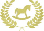 Matriz de bordado Cavalinhos e ramos - Imagem 5