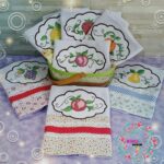 Matrizes de Bordado - Cozinha- Kit Festa das Frutas