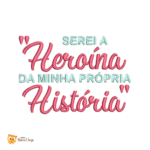 Matrizes de Bordado - Menina Flor - Image 3