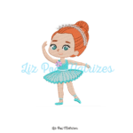 Matriz de Bordado - Coleção Bailarinas - Imagem 4