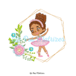 Matriz de Bordado - Coleção Bailarinas - Imagem 5