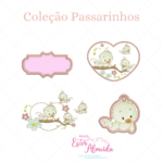 Matrizes de Bordado - Coleção Passarinhos