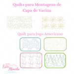Matrizes de Bordado - Quilt para Montagens de Capa de Vacina - Image 4