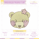 Matriz de Bordado- Ursinha Lelê- Minicoleção - Imagem 5