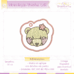 Matriz de Bordado- Ursinha Lelê- Minicoleção - Imagem 6