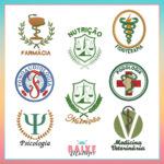 Matrizes de Bordado - Coleção Brasões Símbolos Profissões - BM - Image 2