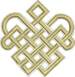 Matriz de bordado Barrados arabescos celticos - Imagem 3