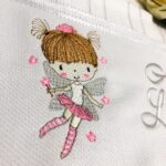 Matriz de bordado Fadinha cute - Image 3