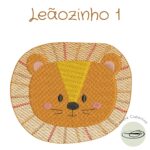 Matriz de Bordado Leãozinho - Coleção Leãozinho. - Image 2