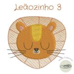 Matriz de Bordado Leãozinho - Coleção Leãozinho. - Image 4