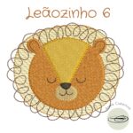Matriz de Bordado Leãozinho - Coleção Leãozinho. - Image 7