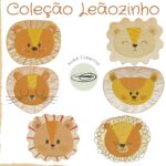 Matriz de Bordado Leãozinho - Coleção Leãozinho.