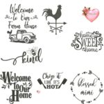 Matriz de bordado Linha Farm House 4