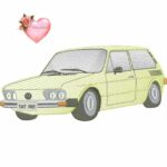 Matriz de bordado Carro Brasília