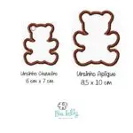 Matriz Ursinho | Chaveiro e Aplique - Imagem 2