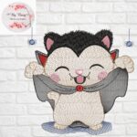 Matriz de bordado - Halloween [HALLO-GATO-DRAK-INDIVIDUAL]