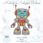 Matrizes de Bordados - Robôs - Rippled - Pacote de Matrizes - Imagem 8