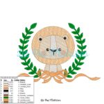 Matriz de Bordado - Safári Leão - Image 2