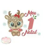 Matrizes de Bordado - (Coleção Vaquinha Mista 4 Natal ) - Imagem 2