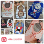Projeto na Bordadeira - Babadores ITH [SUPER COMBO PROMOCIONAL]