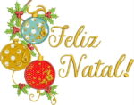 Matriz de bordado Pacotinho natalino aplique - Imagem 3
