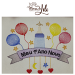 Matriz de Bordado - Meu 1º Ano Novo