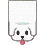 Matriz de Bordado - Porta Saquinho Pet Cachorrinho - Imagem 2