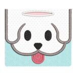 Matriz de Bordado - Porta Saquinho Pet Cachorrinho