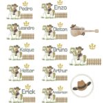 Matriz de bordado Coleção de nomes de meninos fazendeiros