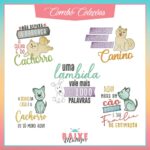 COMBO Coleções de Matrizes de Bordado - Frases Divertidas Pets - BM - Image 5