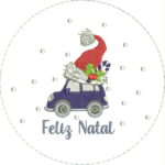 Matriz de bordado bastidores de natal 2 - Image 4