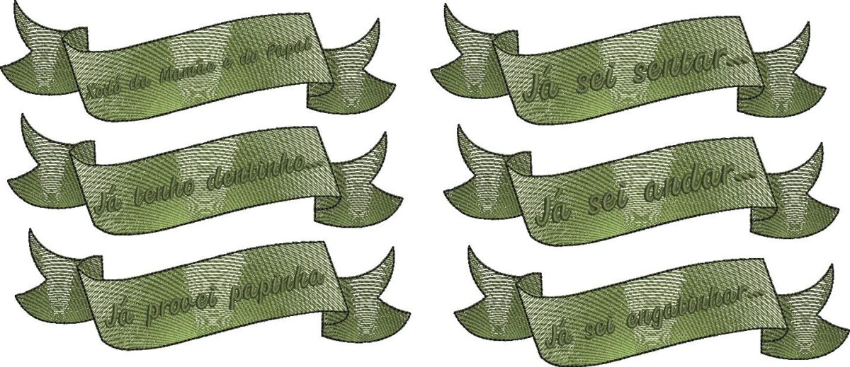 Matrizes de Bordados [Anjinhos] [Aplique] - Imagem 2