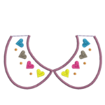 Matriz de Bordado - Golinhas para Body de Bebê - Imagem 6