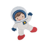 Matriz de Bordado - Coleção 6 matrizes Astronauta Menino 03 - Imagem 3