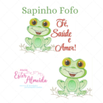 Matriz de Bordado - Sapinho Fofo
