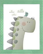 Matriz de bordado Coleçao quadrinhos dino - Imagem 2
