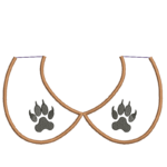 Matriz de Bordado - Golinhas para Body de Bebê - Imagem 11