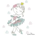 Matriz de Bordado - Bailarinas - Imagem 4
