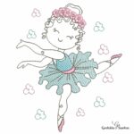 Matriz de Bordado - Bailarinas